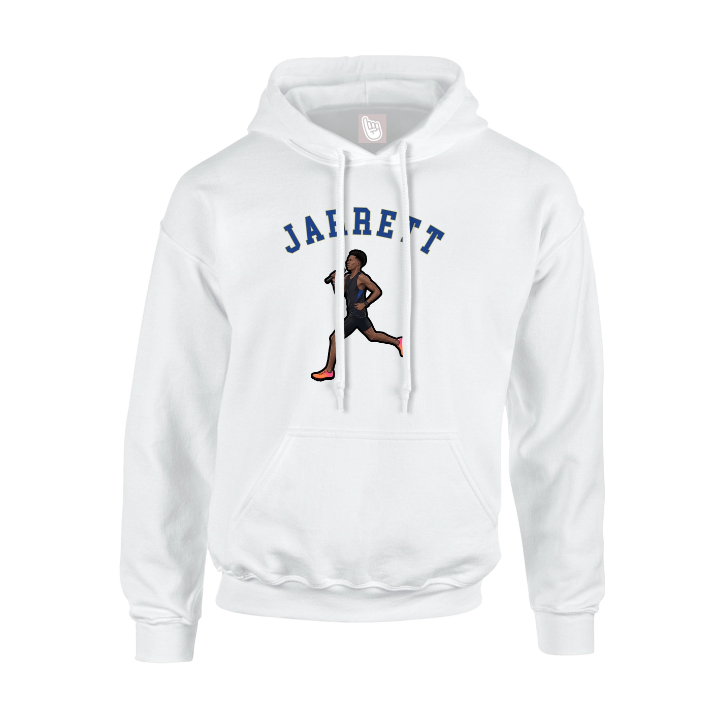 Hoodie — Shirsey Arch in White