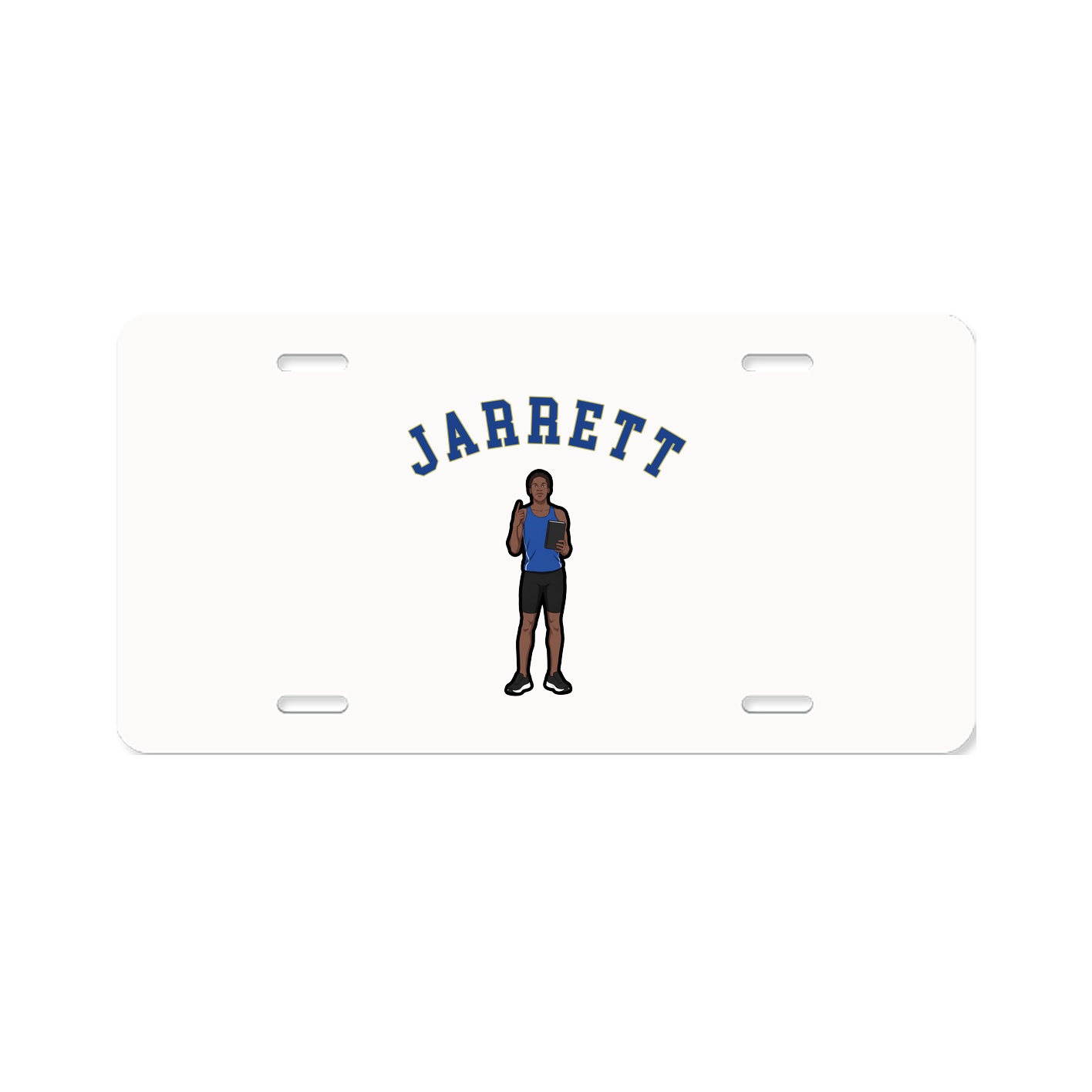 License Plate — Shirsey Arch in Classic