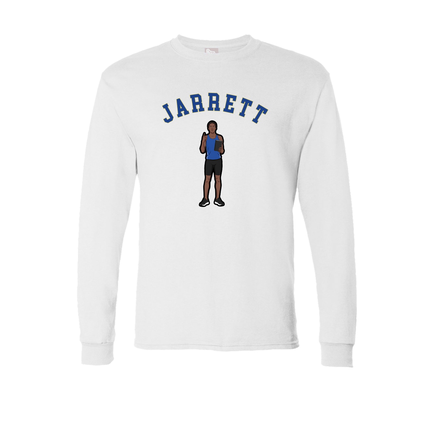 Long Sleeve Tee — Shirsey Arch in White