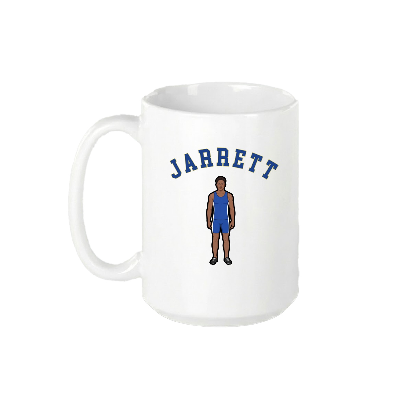 15oz Coffee Mug — Shirsey Arch in White