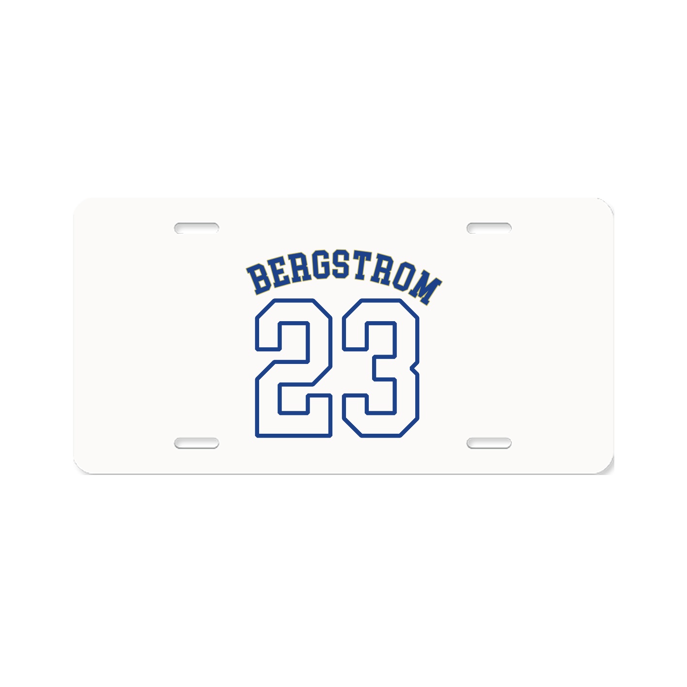 License Plate — Shirsey Arch in Classic