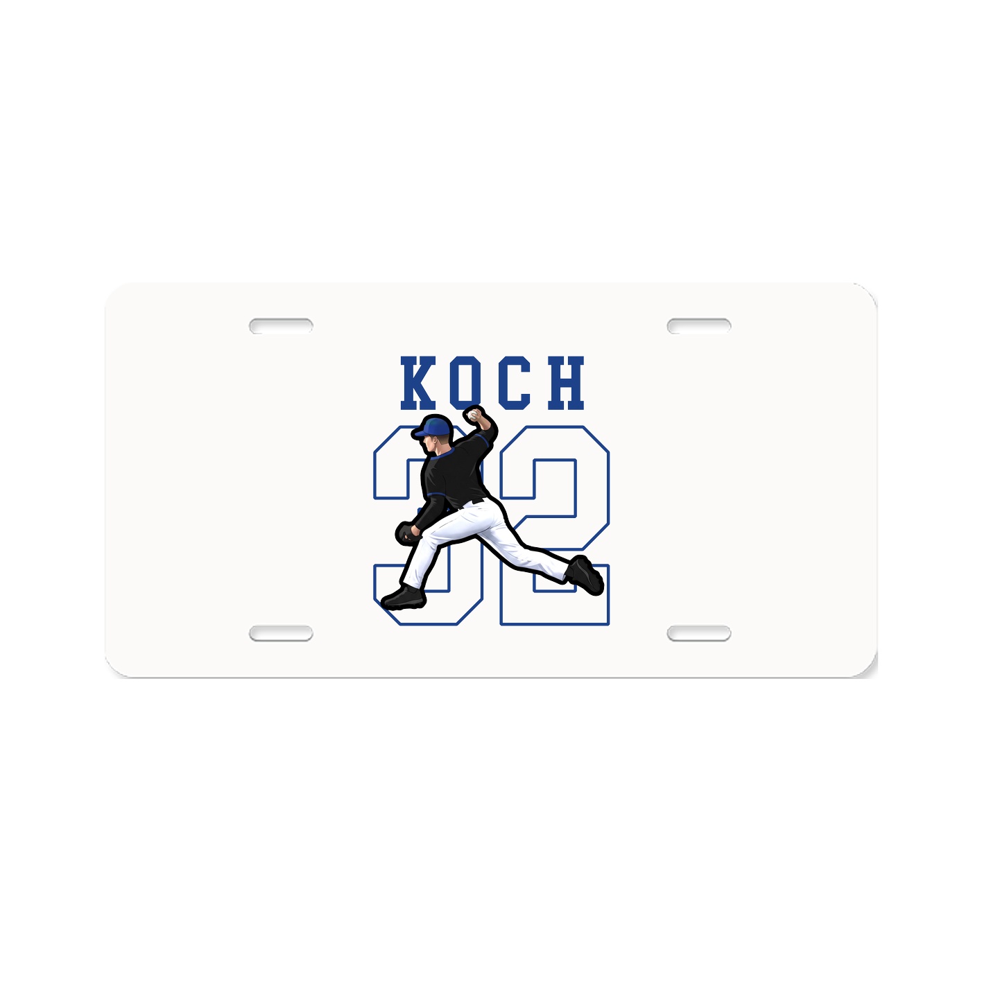 Aluminum License Plate
