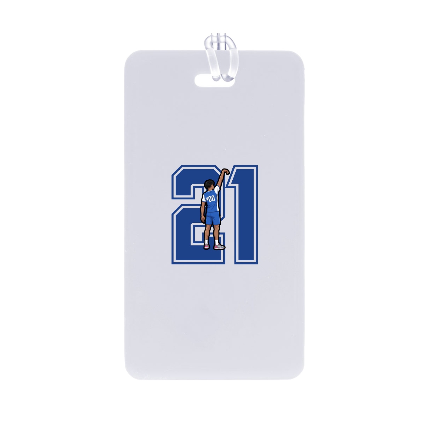 Bag Tag — Number in Classic