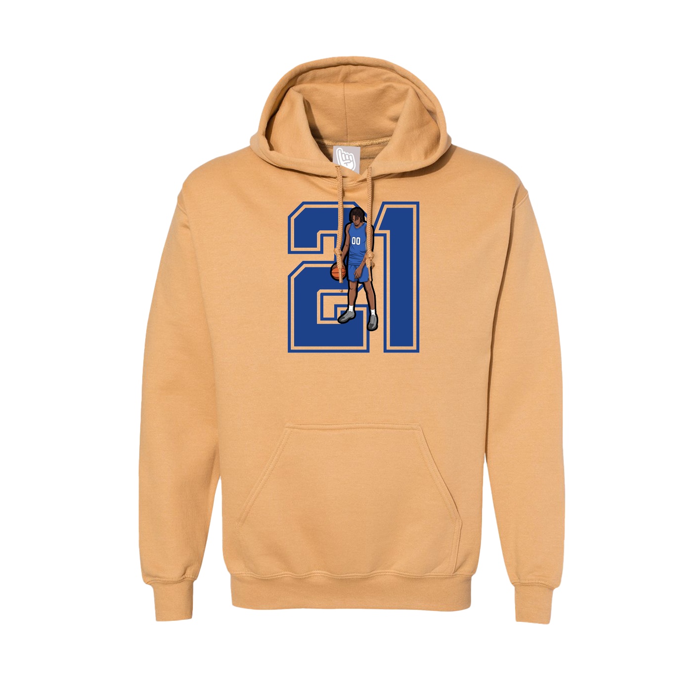 Hoodie — Number in Vegas Gold