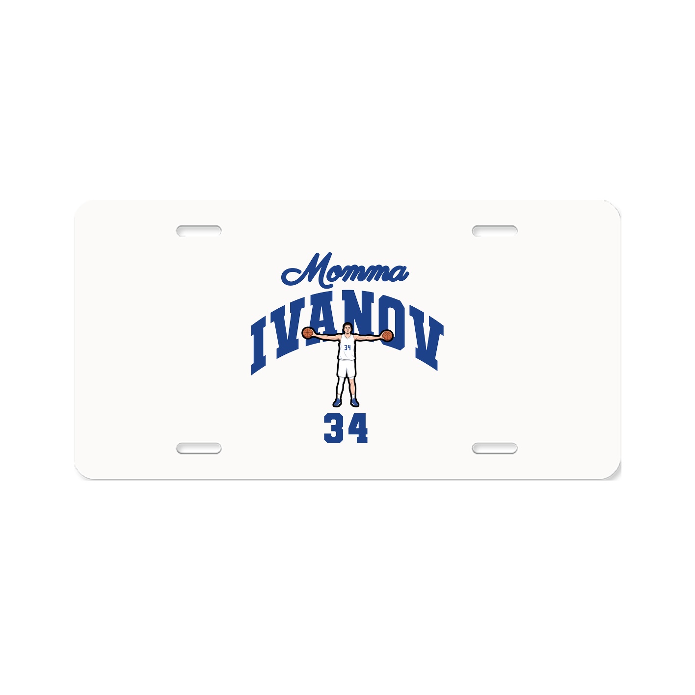 License Plate — Mothers Day Arch in Classic