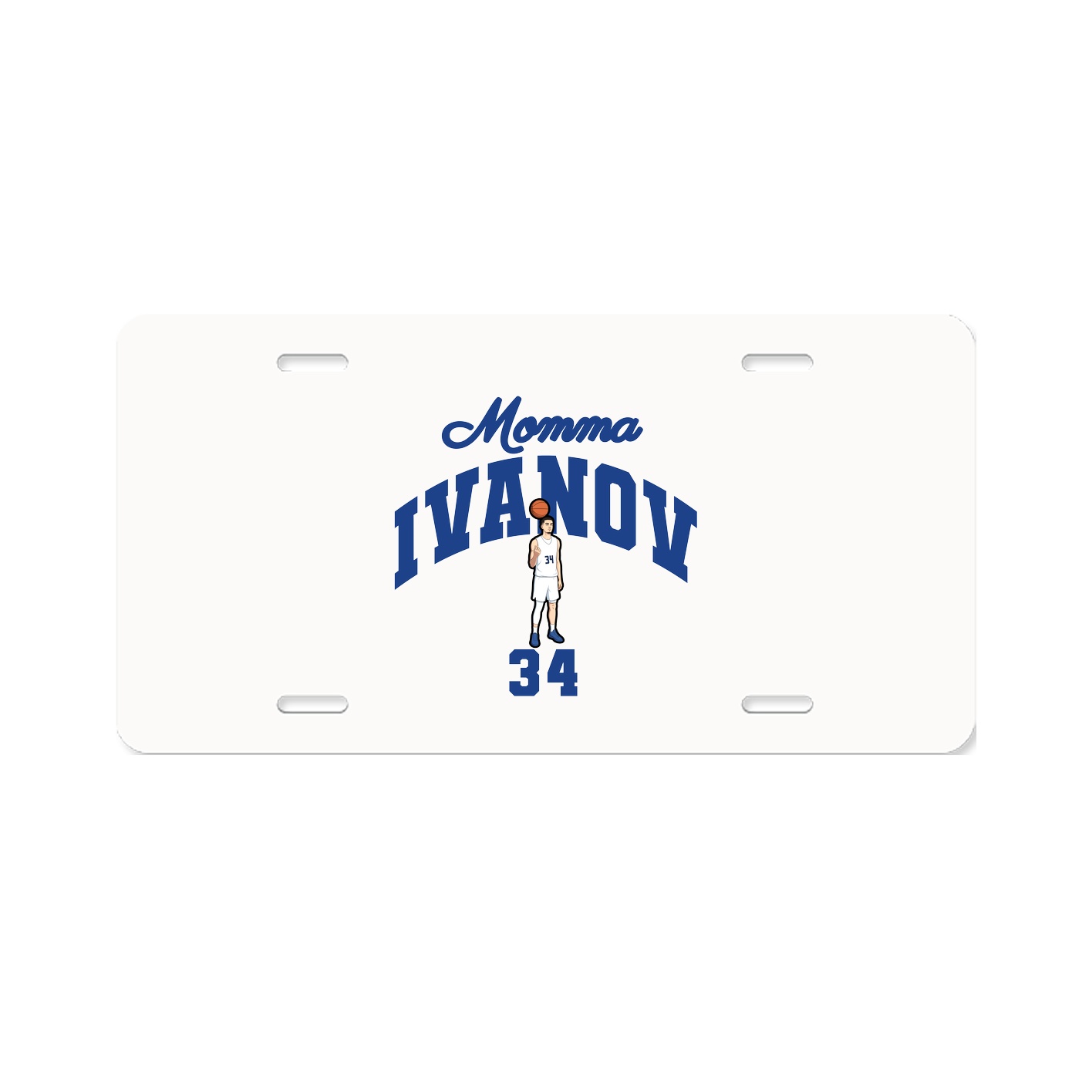 License Plate — Mothers Day Arch in Classic