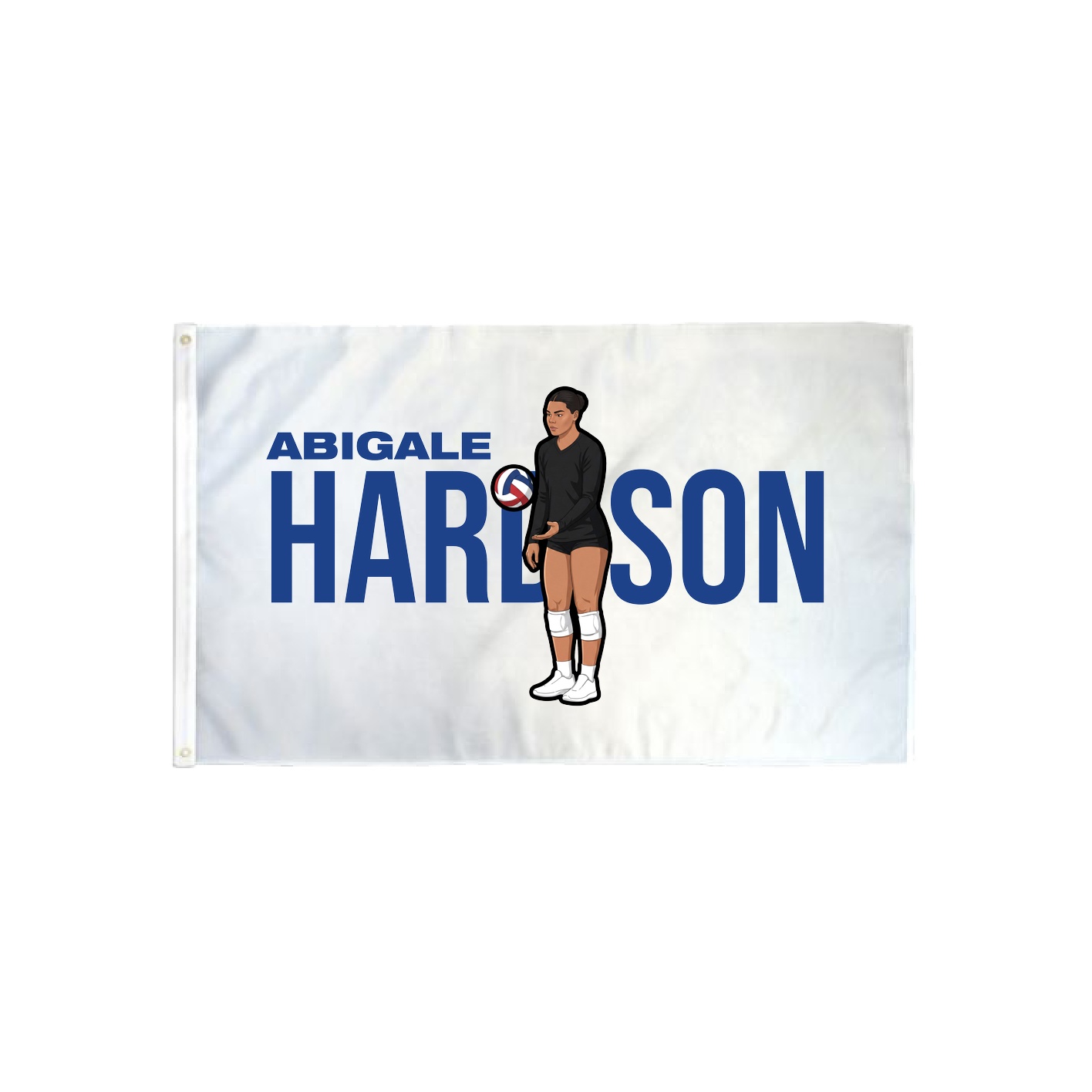 3x5 Flag — Player Name in Classic