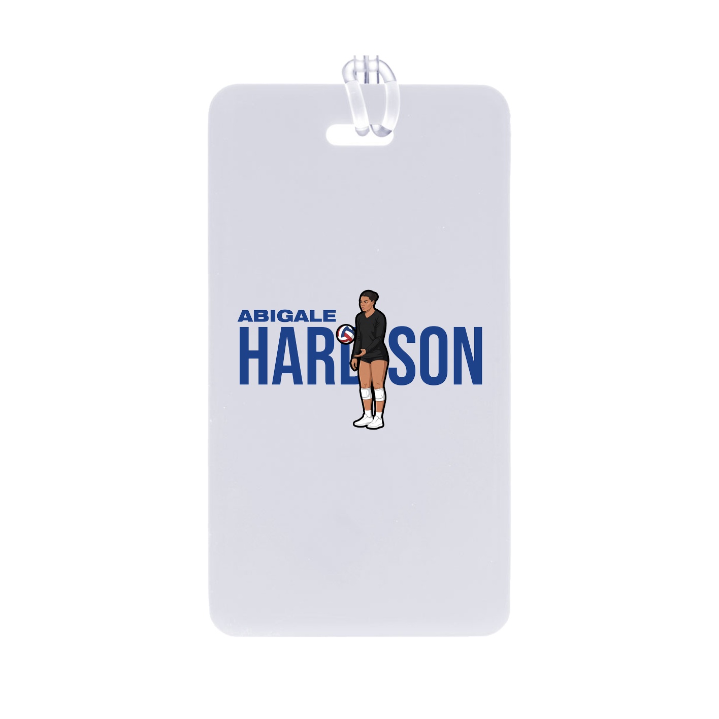 Bag Tag — Player Name in Classic