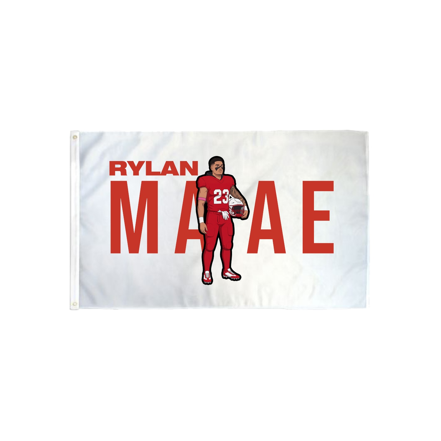 3x5 Flag — Player Name in Classic