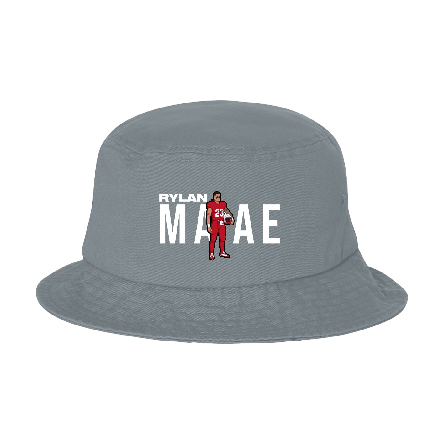 Bucket Cap — Player Name in Grey