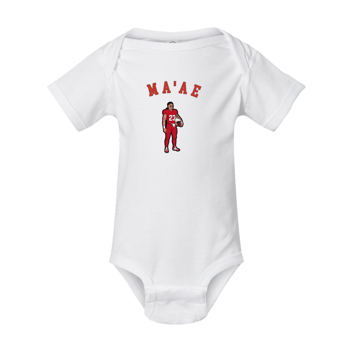 Baby Onesie — Shirsey Arch in White