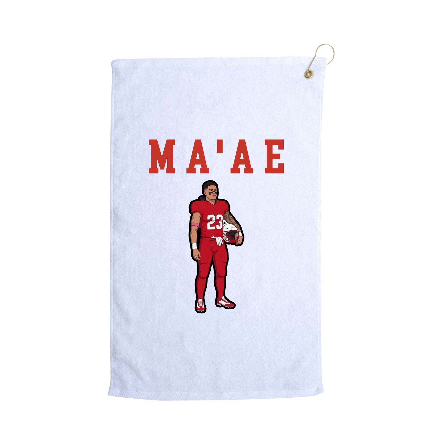 Golf Towel — Shirsey in White