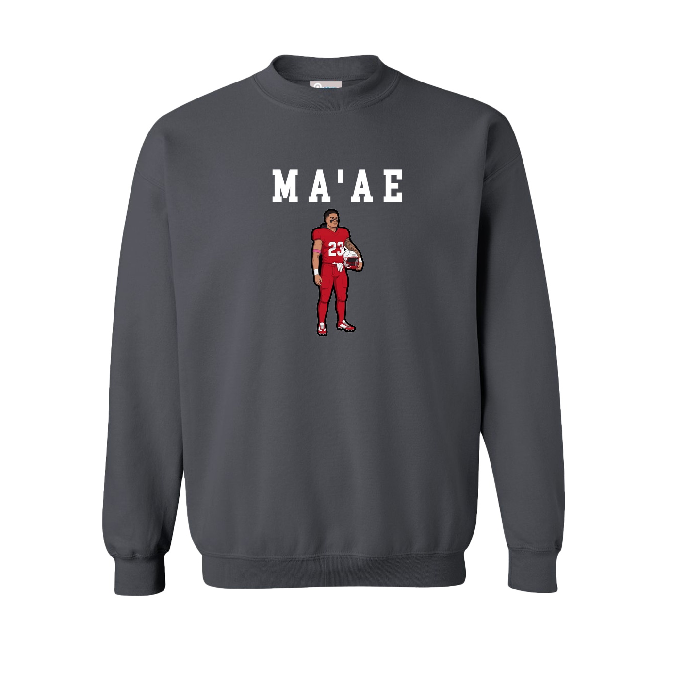 Fleece Crew — Shirsey in Grey