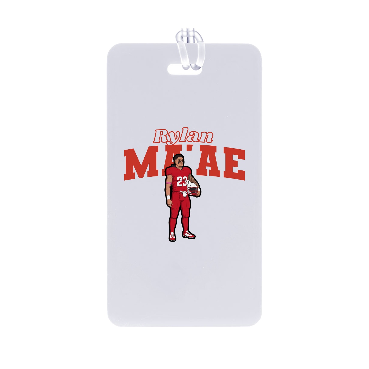 Bag Tag — Name Arch in Classic