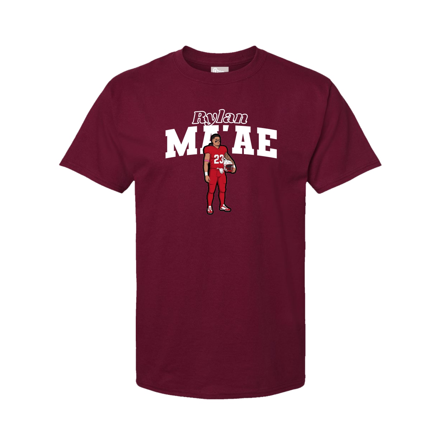 Tee — Name Arch in Cardinal