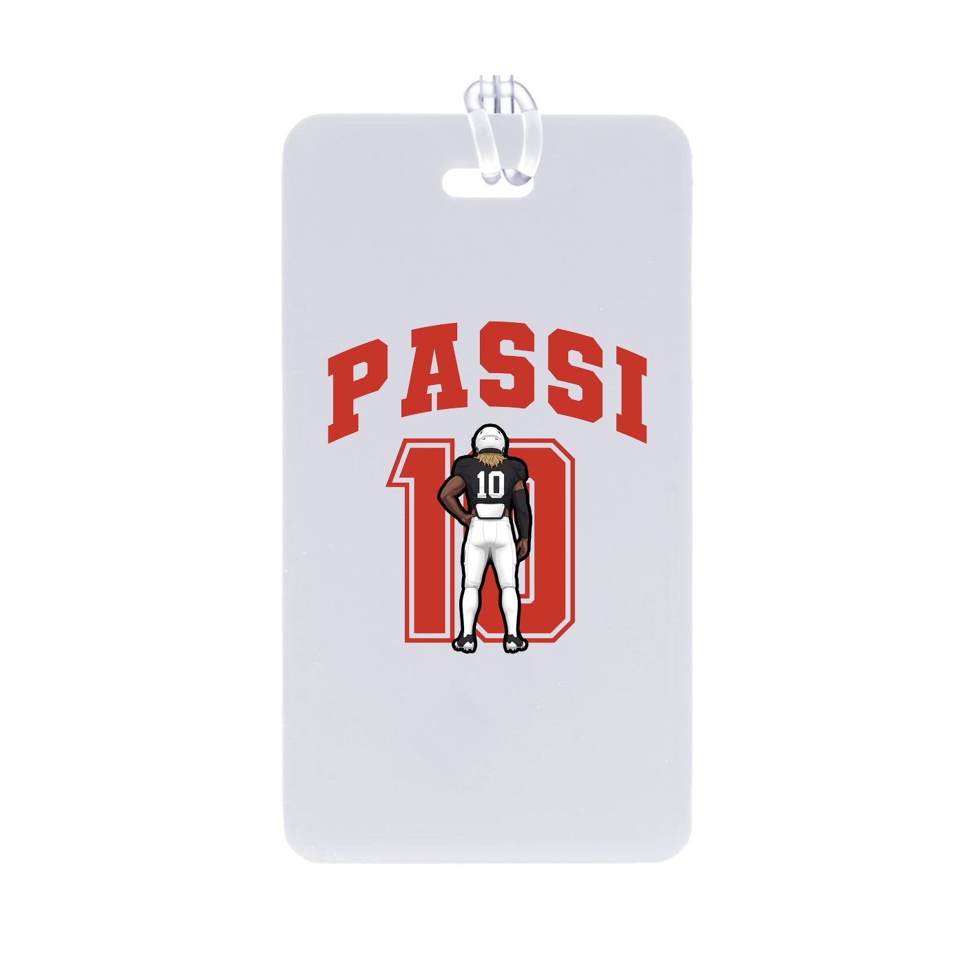 Bag Tag — Number in Classic