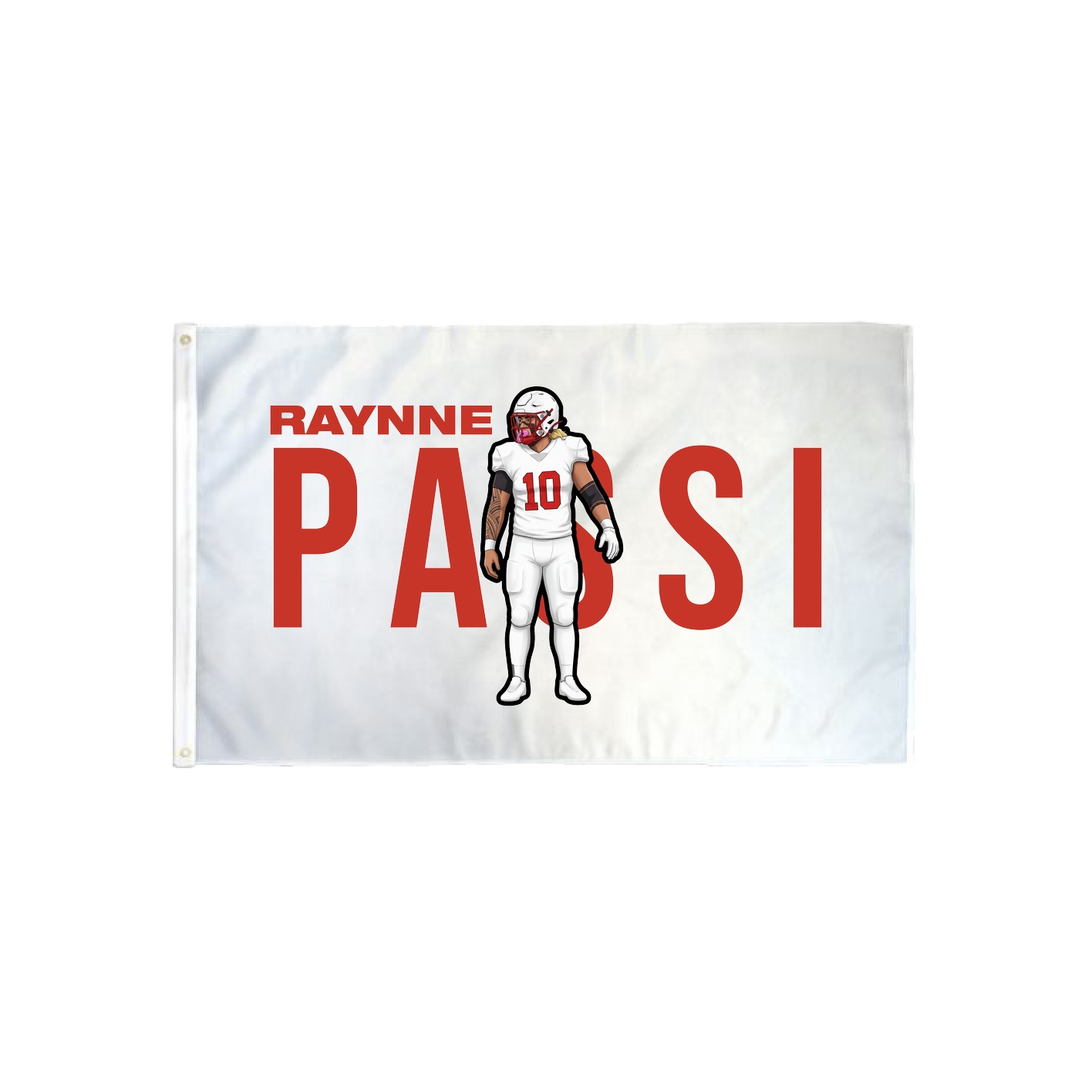3x5 Flag — Player Name in Classic