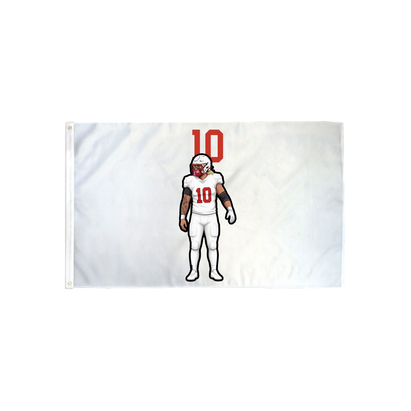 3x5 Flag — Number Top in Classic