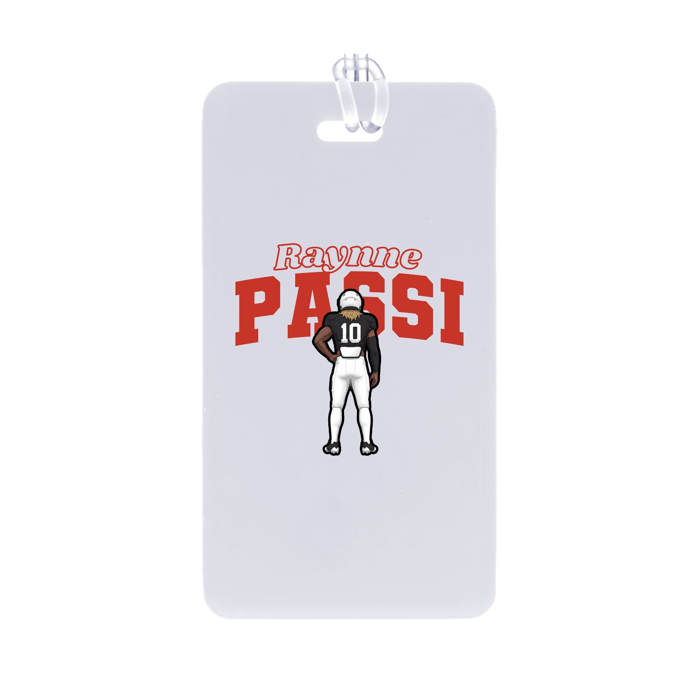 Bag Tag — Name Arch in Classic