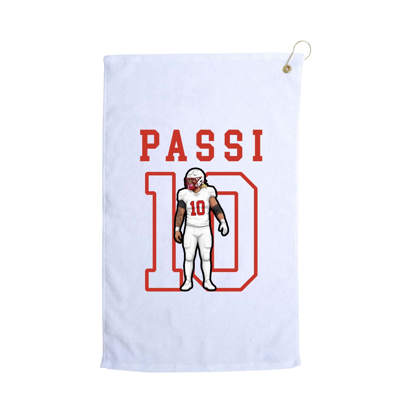 Golf Towel — Shirsey in White