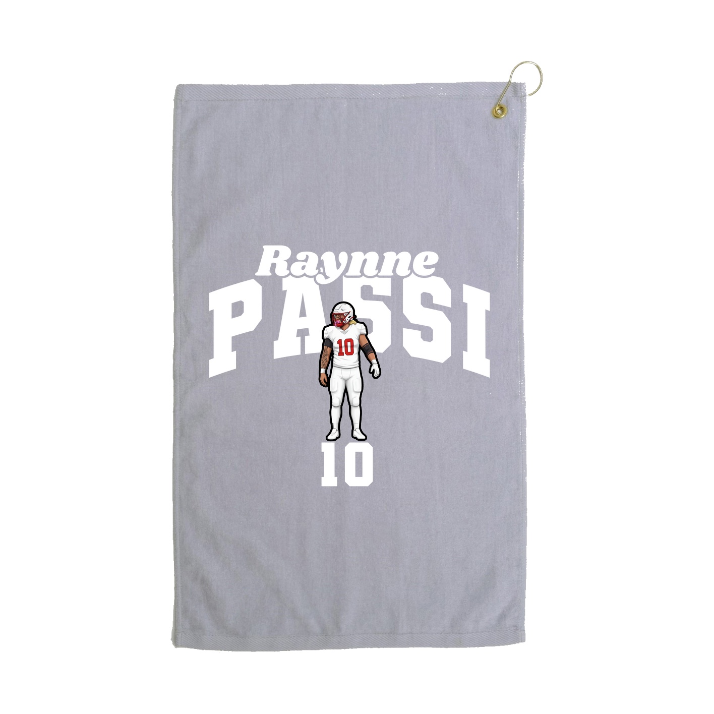 Golf Towel — Signature Arch in Grey