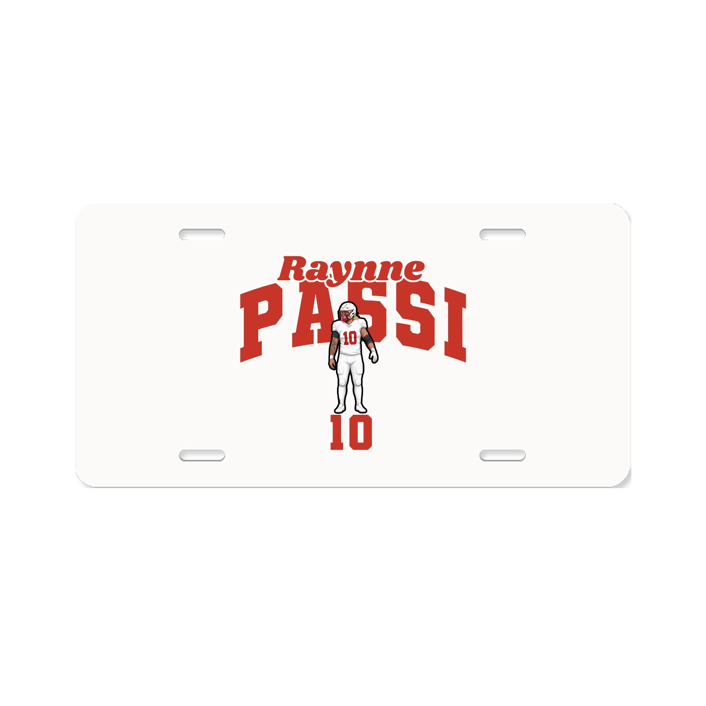 License Plate — Signature Arch in Classic