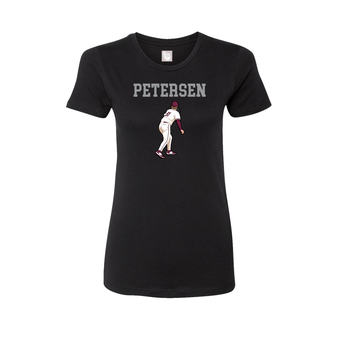 Fitted Women's Tee — Shirsey in Black