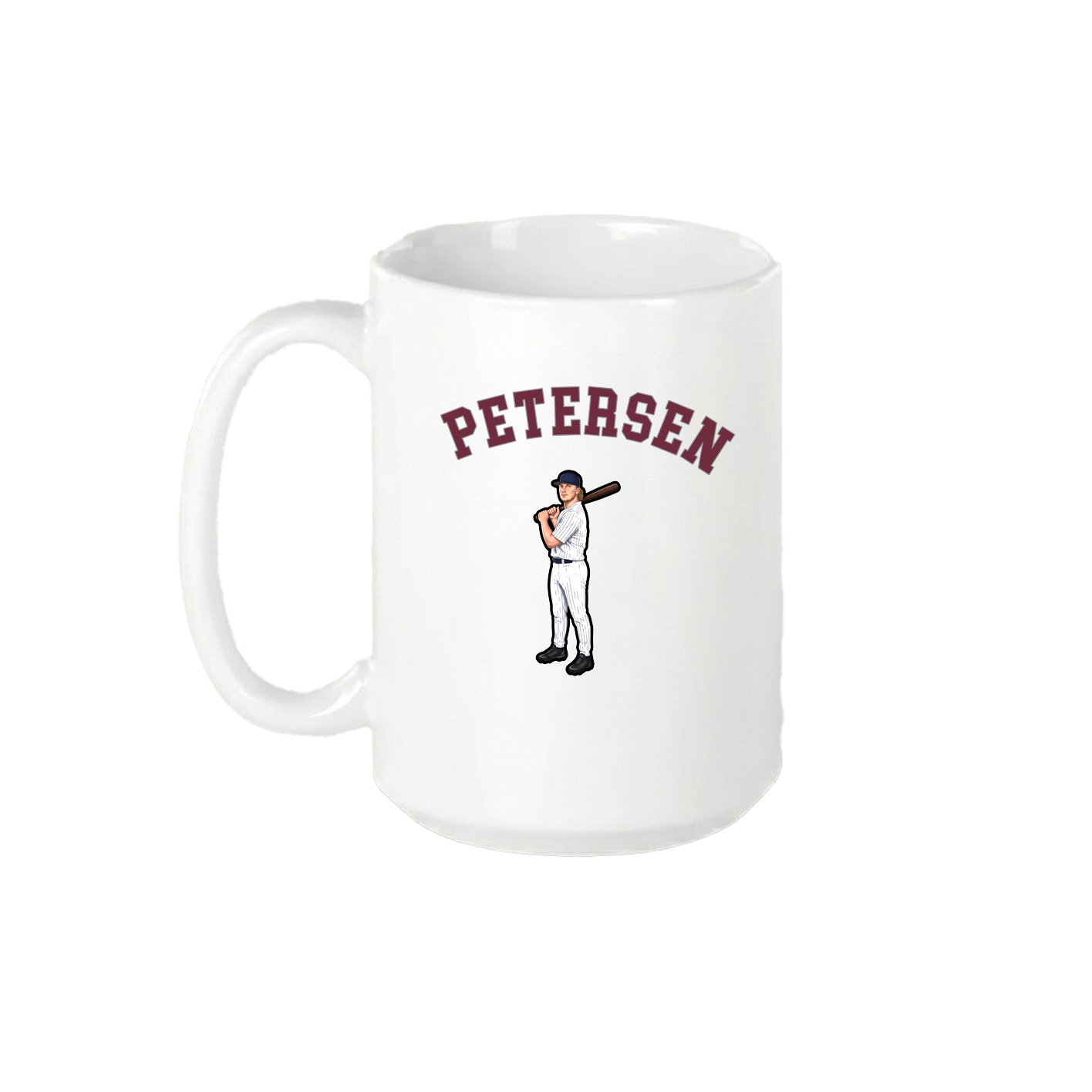 15oz Coffee Mug — Shirsey Arch in White