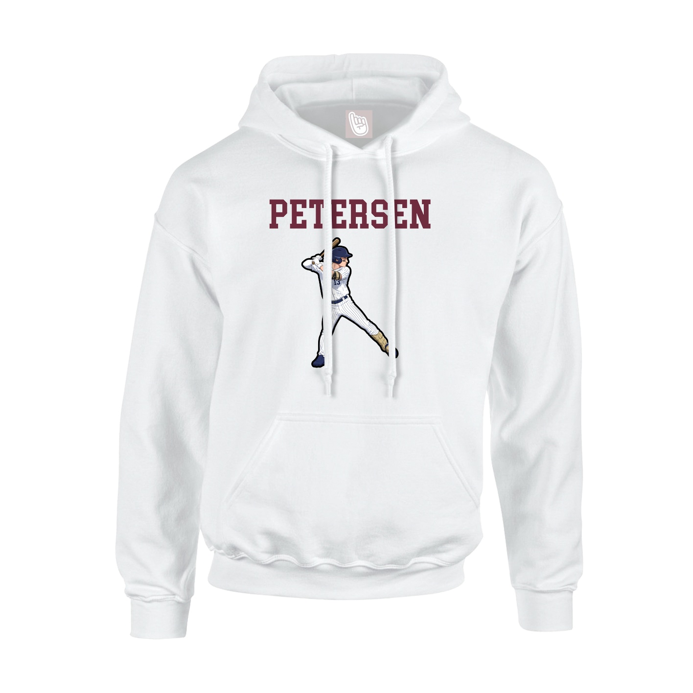 Youth Hoodie — Shirsey in White