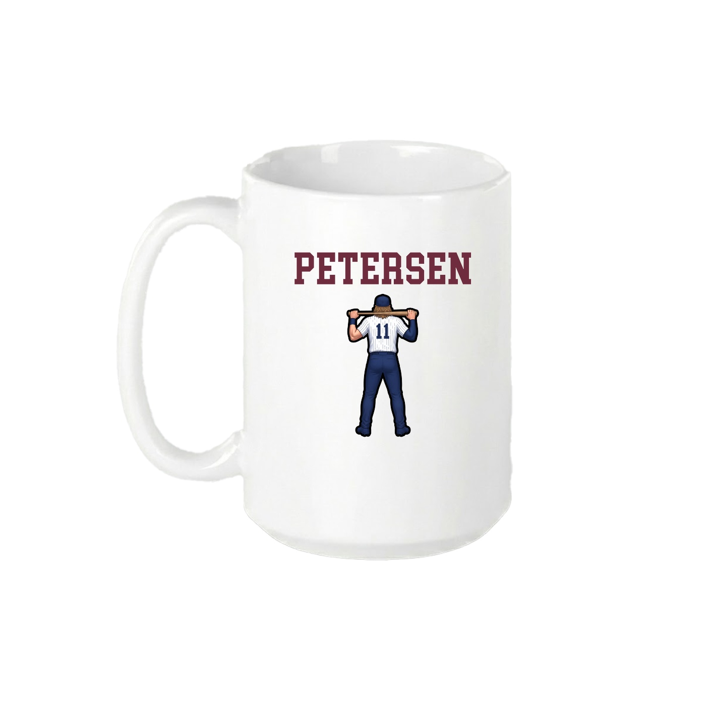 15oz Coffee Mug — Shirsey in White