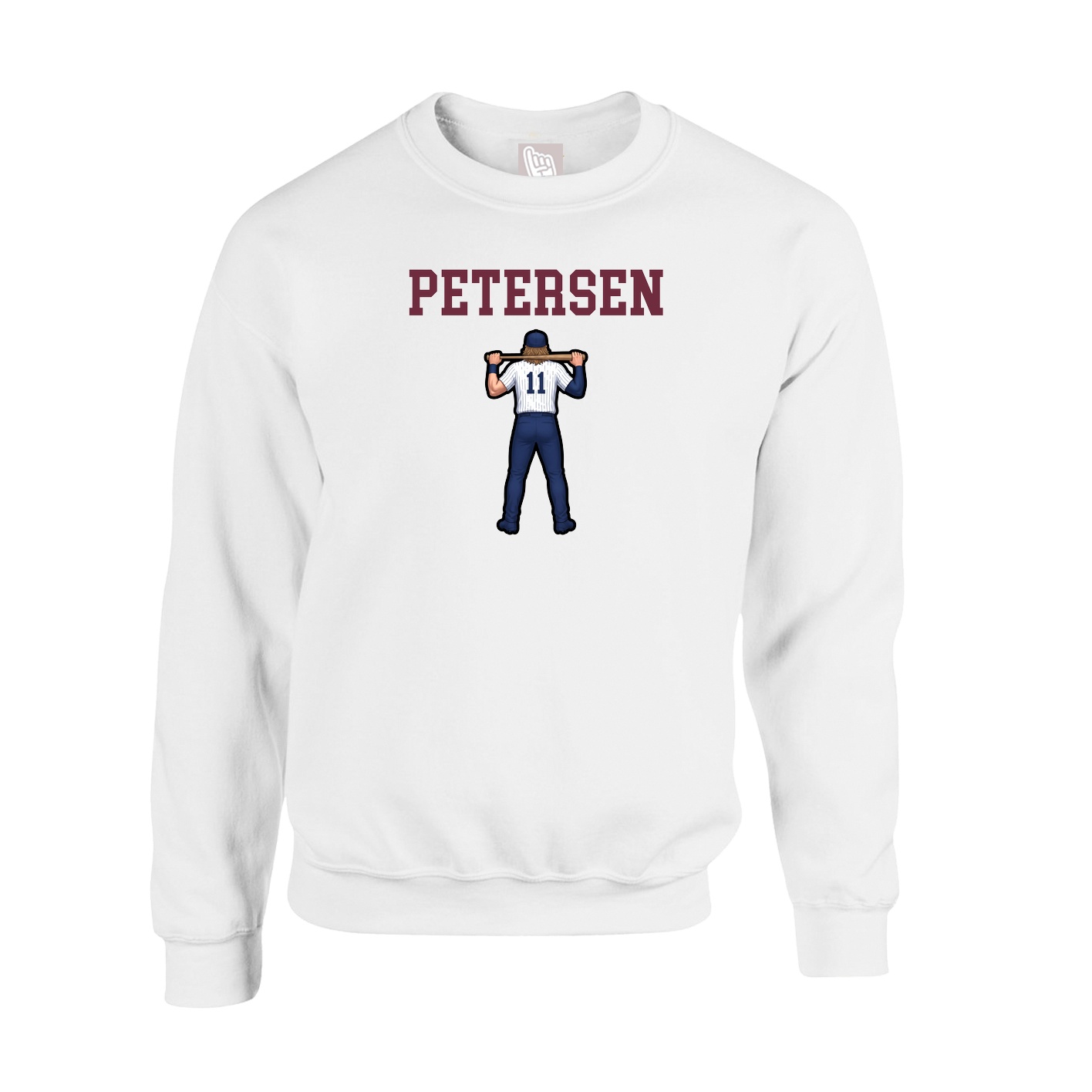 Fleece Crew — Shirsey in White