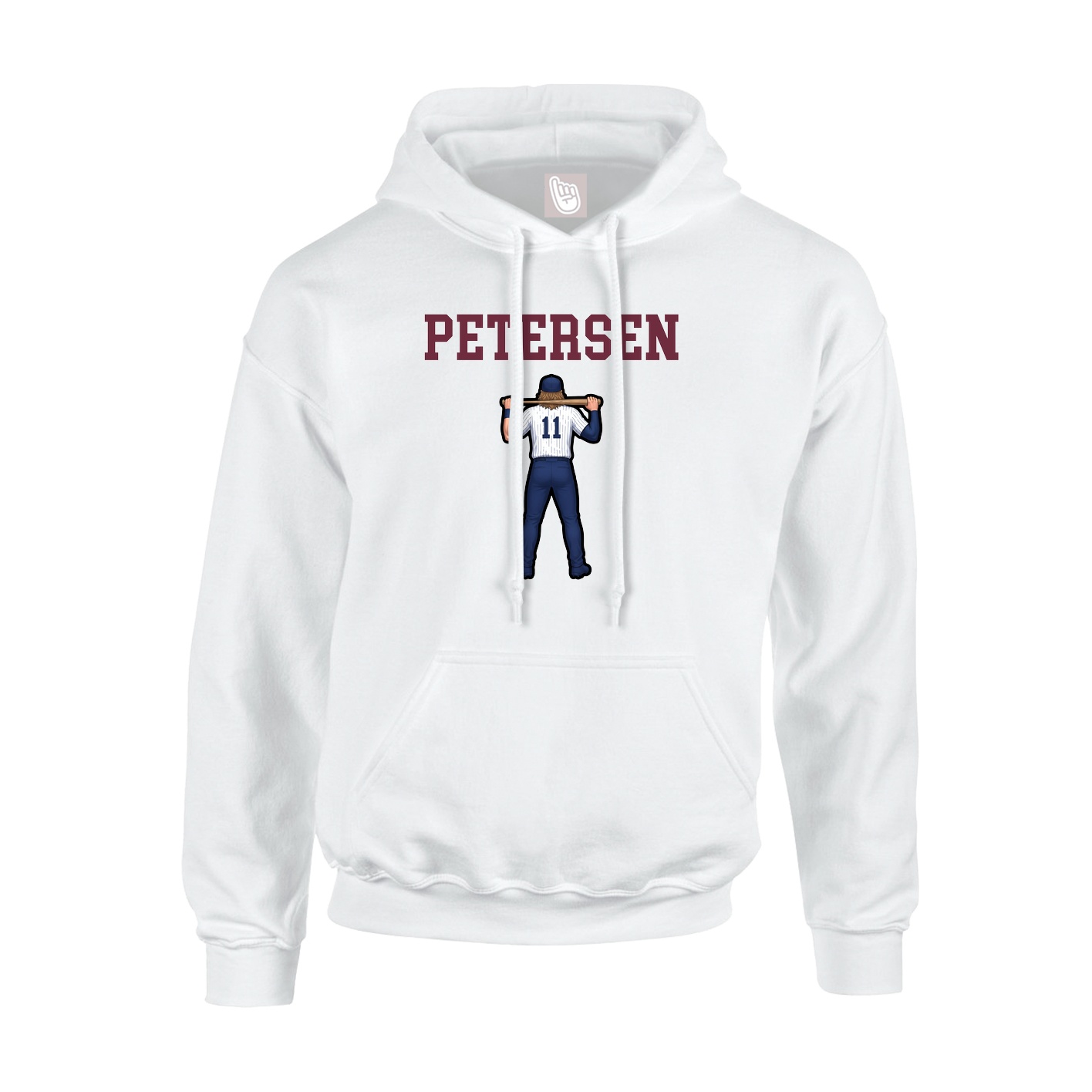 Youth Hoodie — Shirsey in White