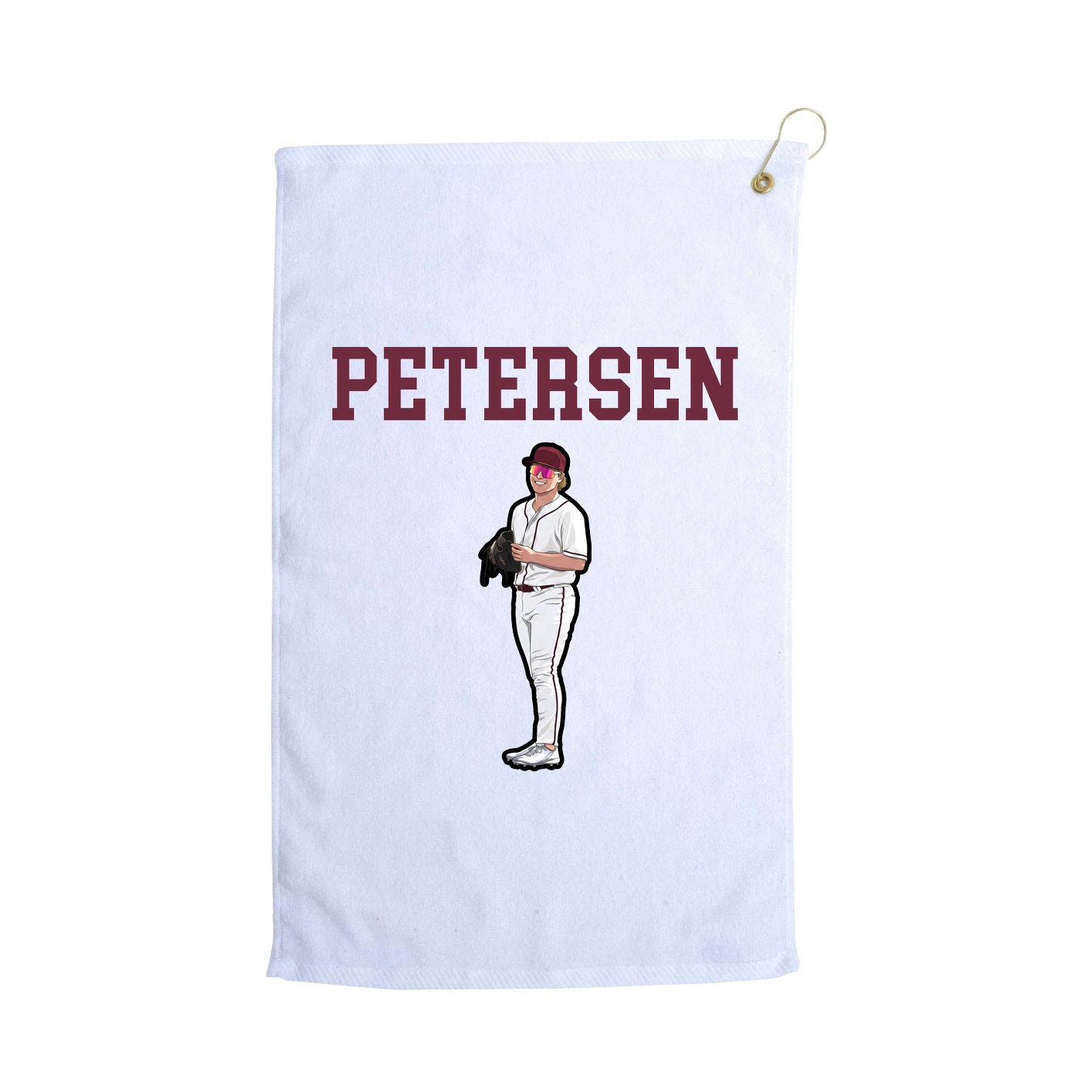 Golf Towel — Shirsey in White