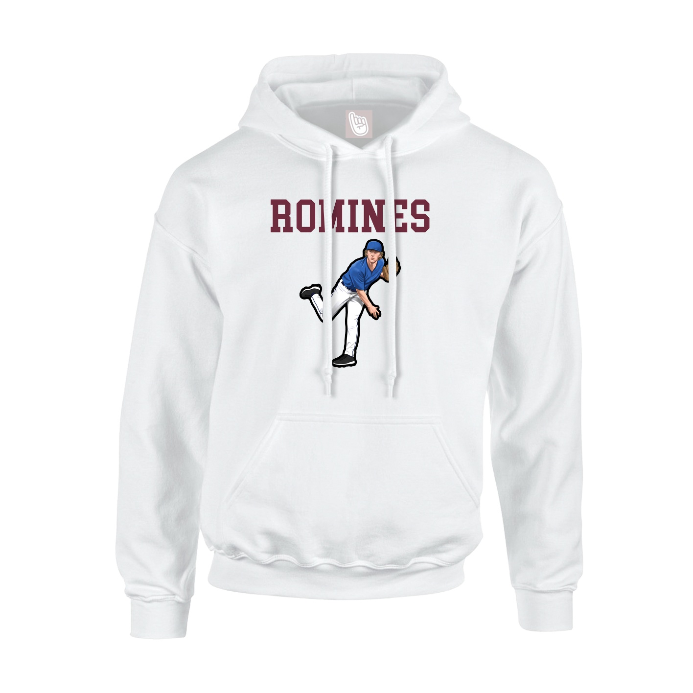 Youth Hoodie — Shirsey in White