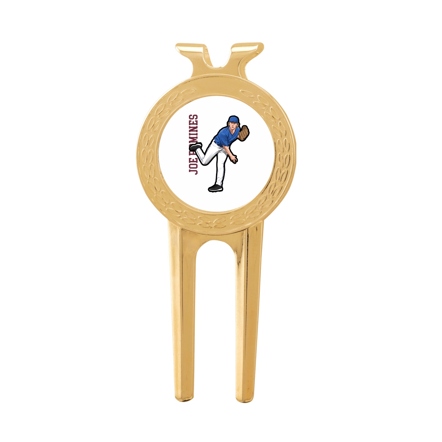 Divot Tool with Ball Marker — Name Vertical in Classic