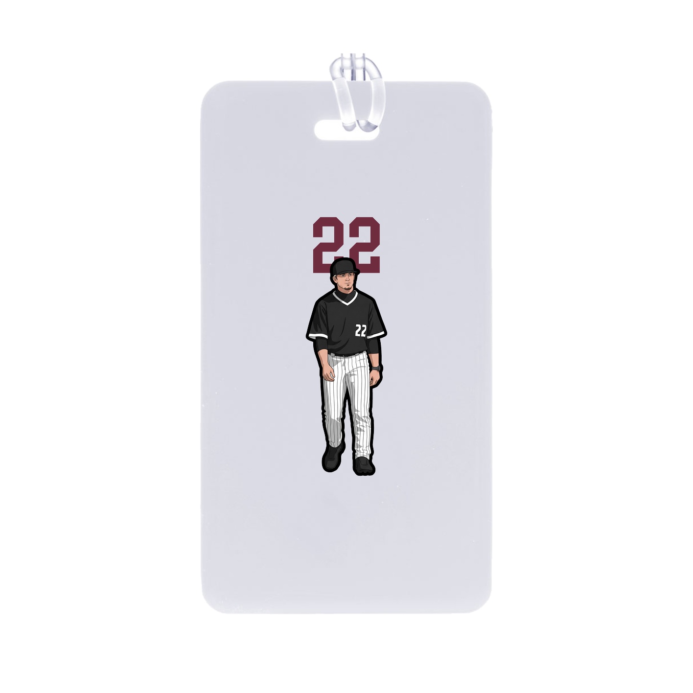 Bag Tag — Number Top in Classic