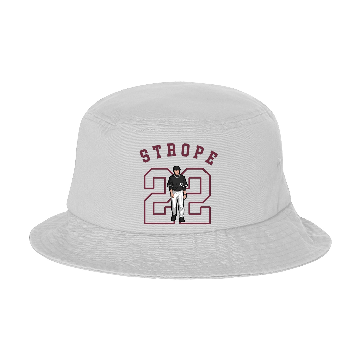 Bucket Cap — Shirsey Arch in White