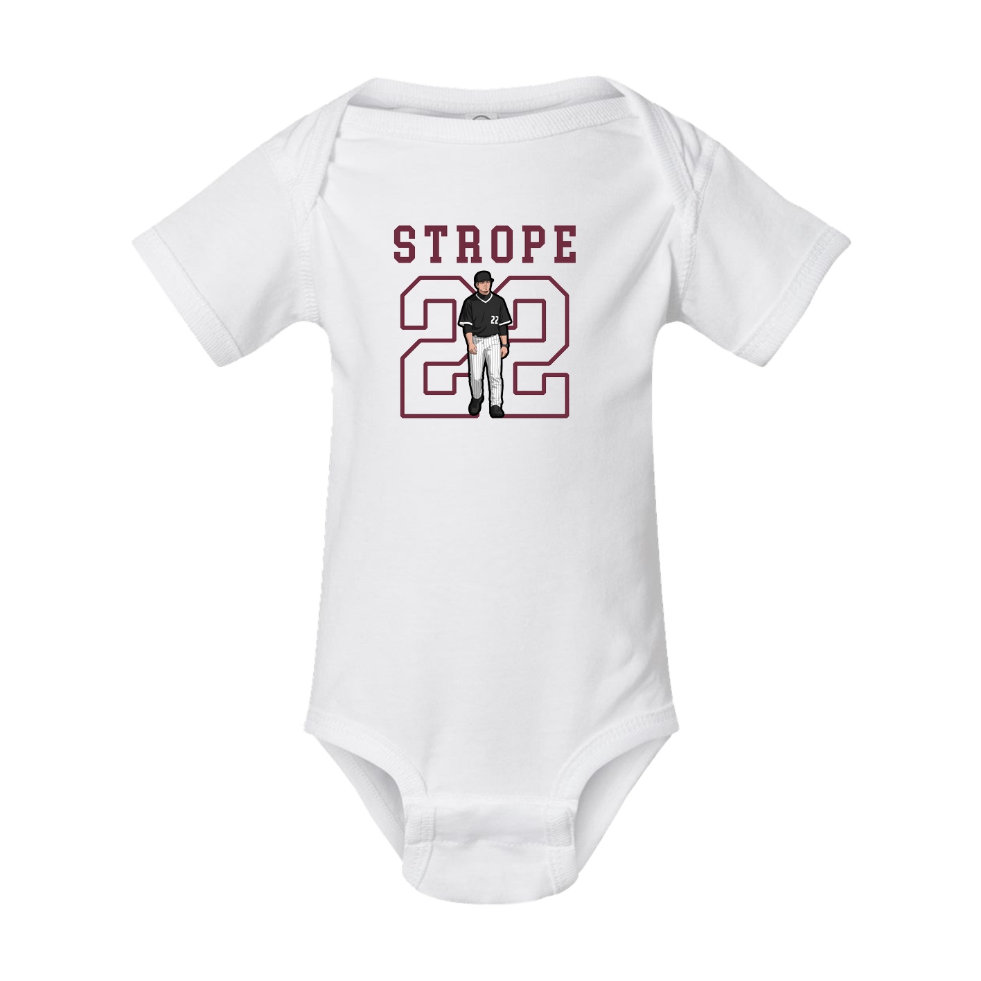 Baby Onesie — Shirsey in White