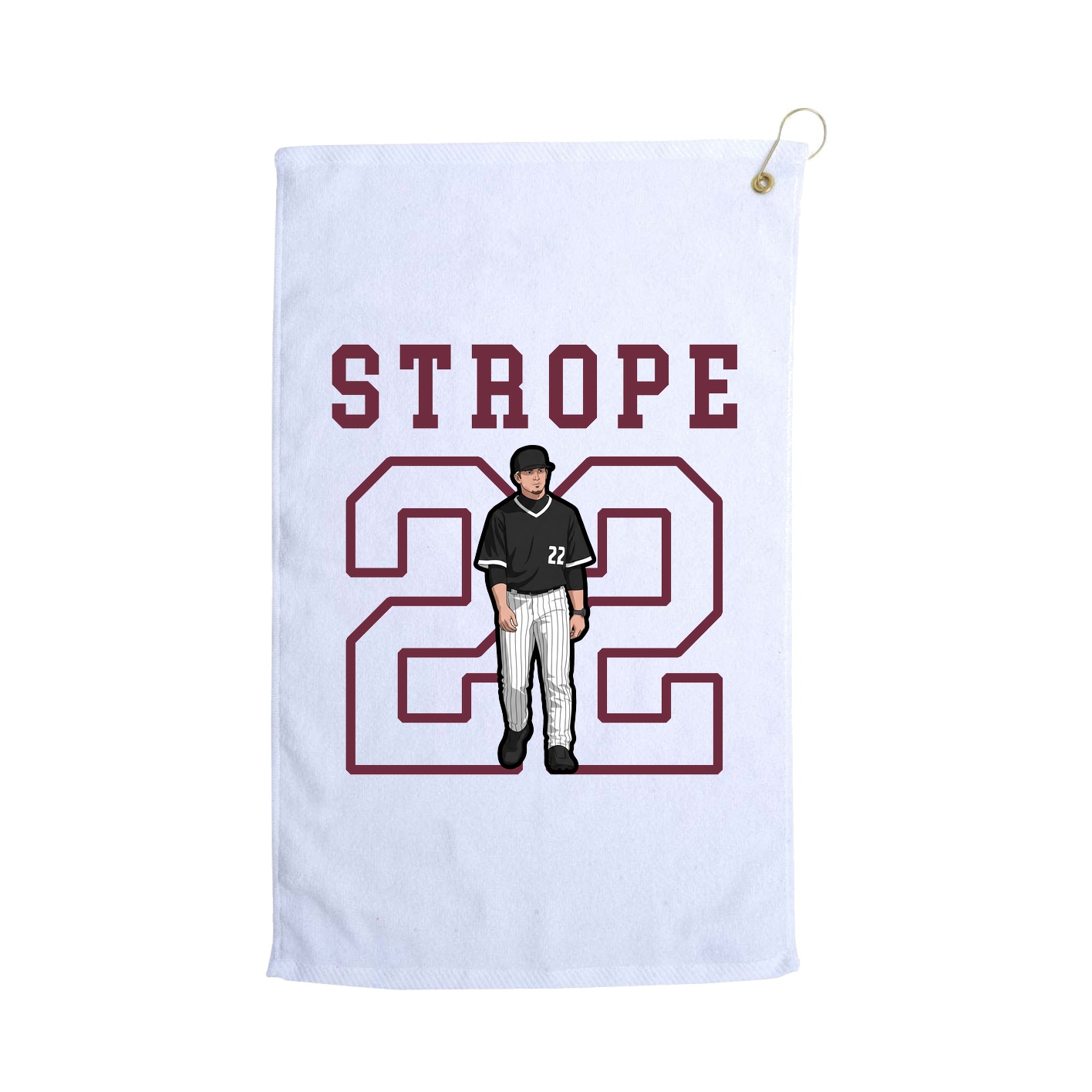 Golf Towel — Shirsey in White