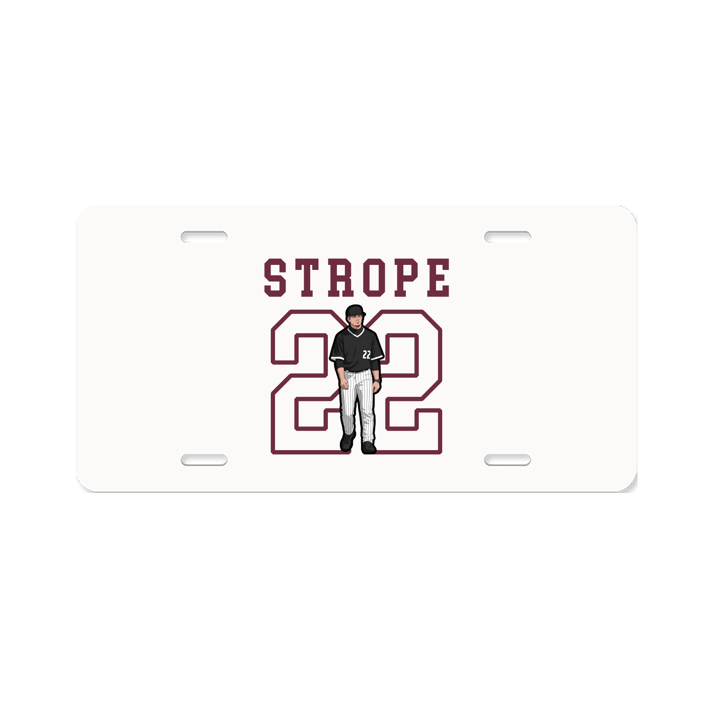 License Plate — Shirsey in Classic