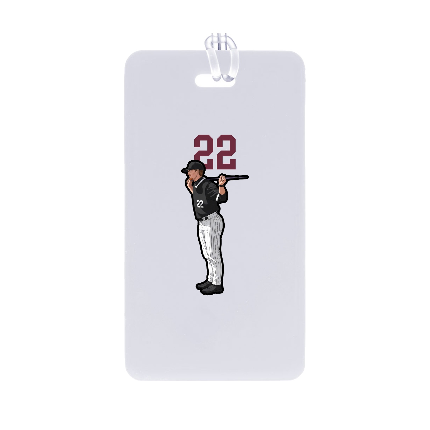 Bag Tag — Number Top in Classic