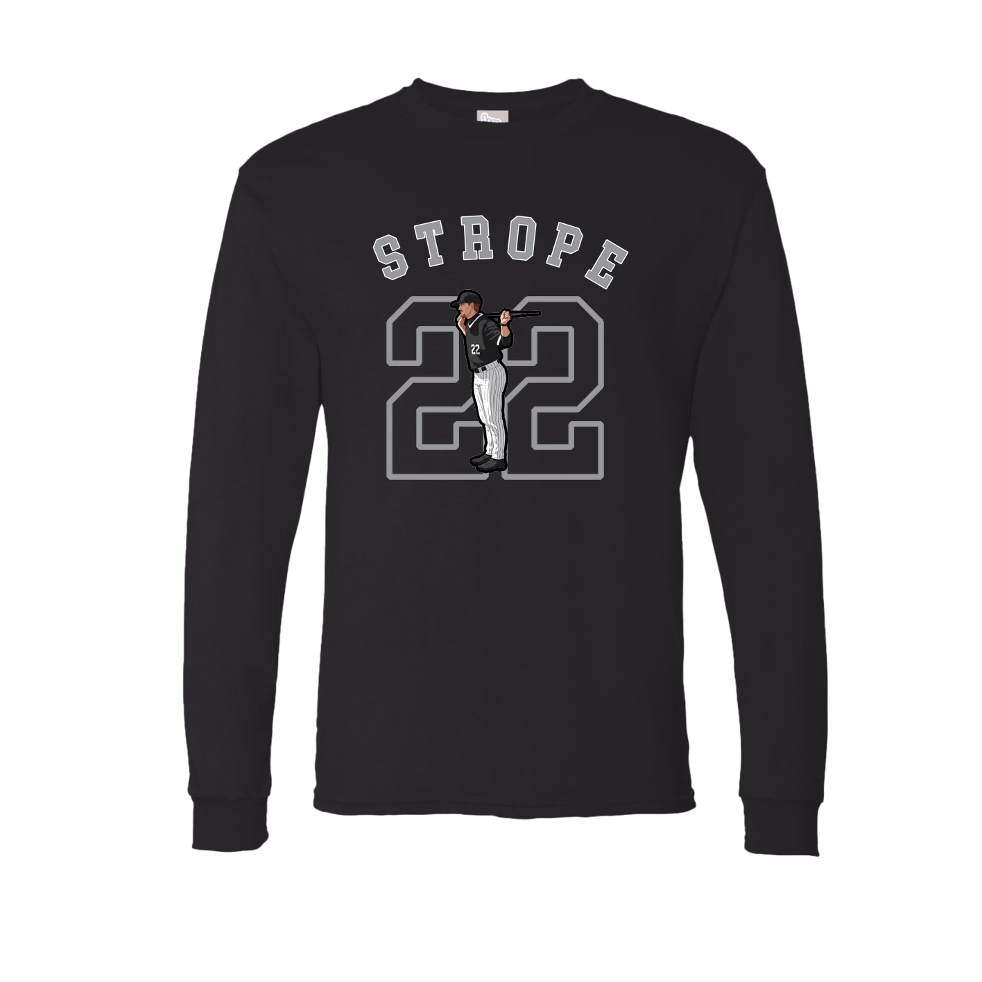Long Sleeve Tee — Shirsey Arch in Black