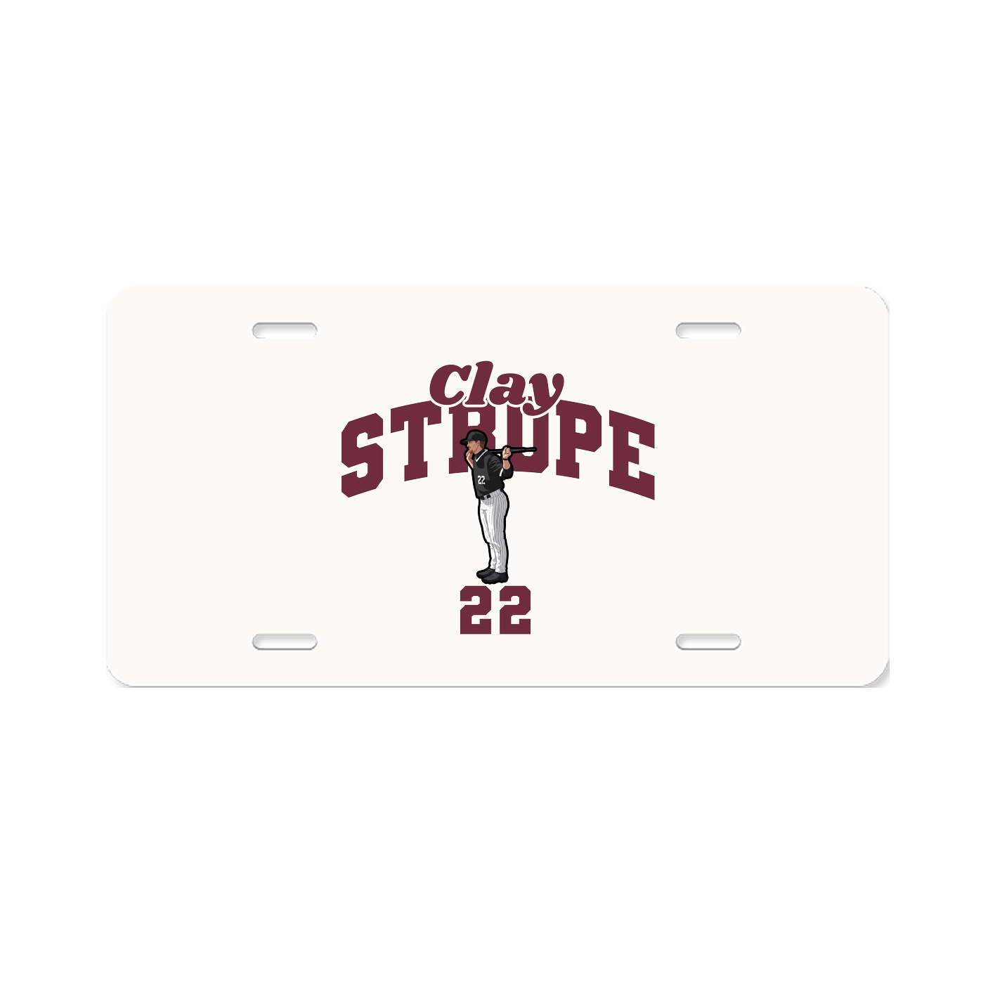 License Plate — Signature Arch in Classic