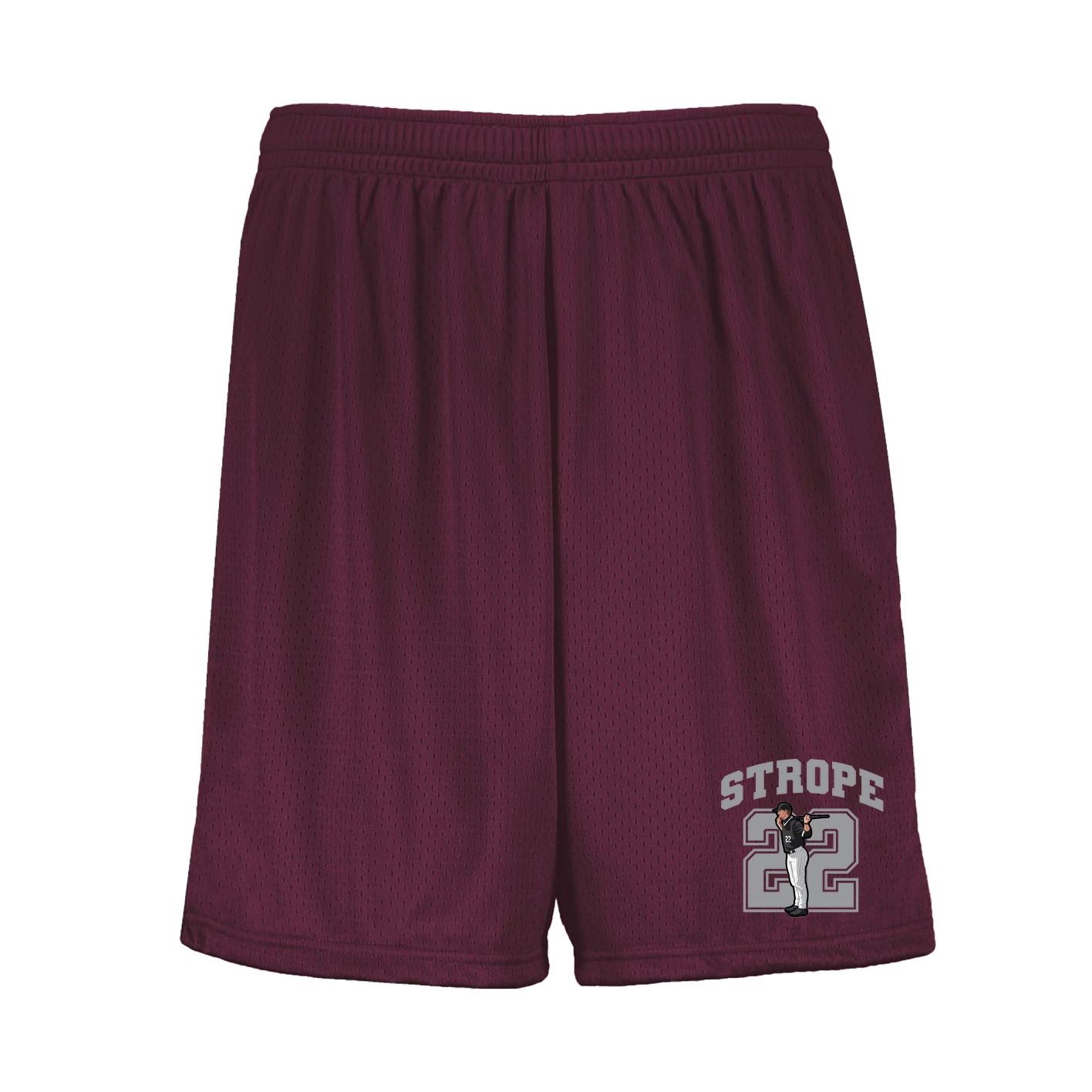 Shorts — Number in Maroon