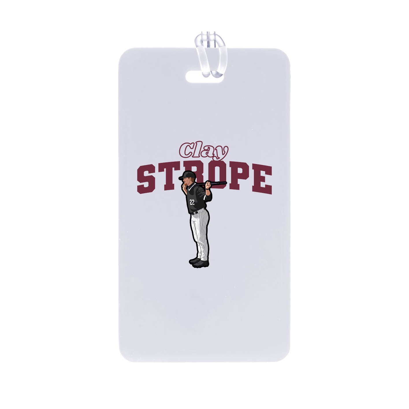 Bag Tag — Name Arch in Classic