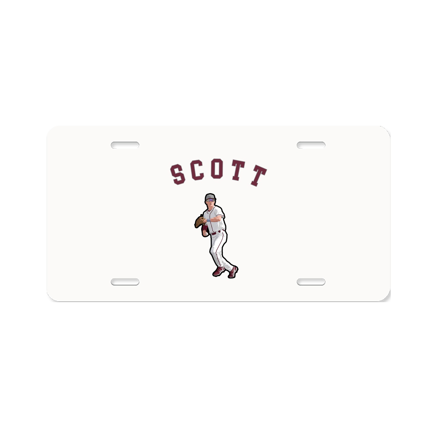 License Plate — Shirsey Arch in Classic