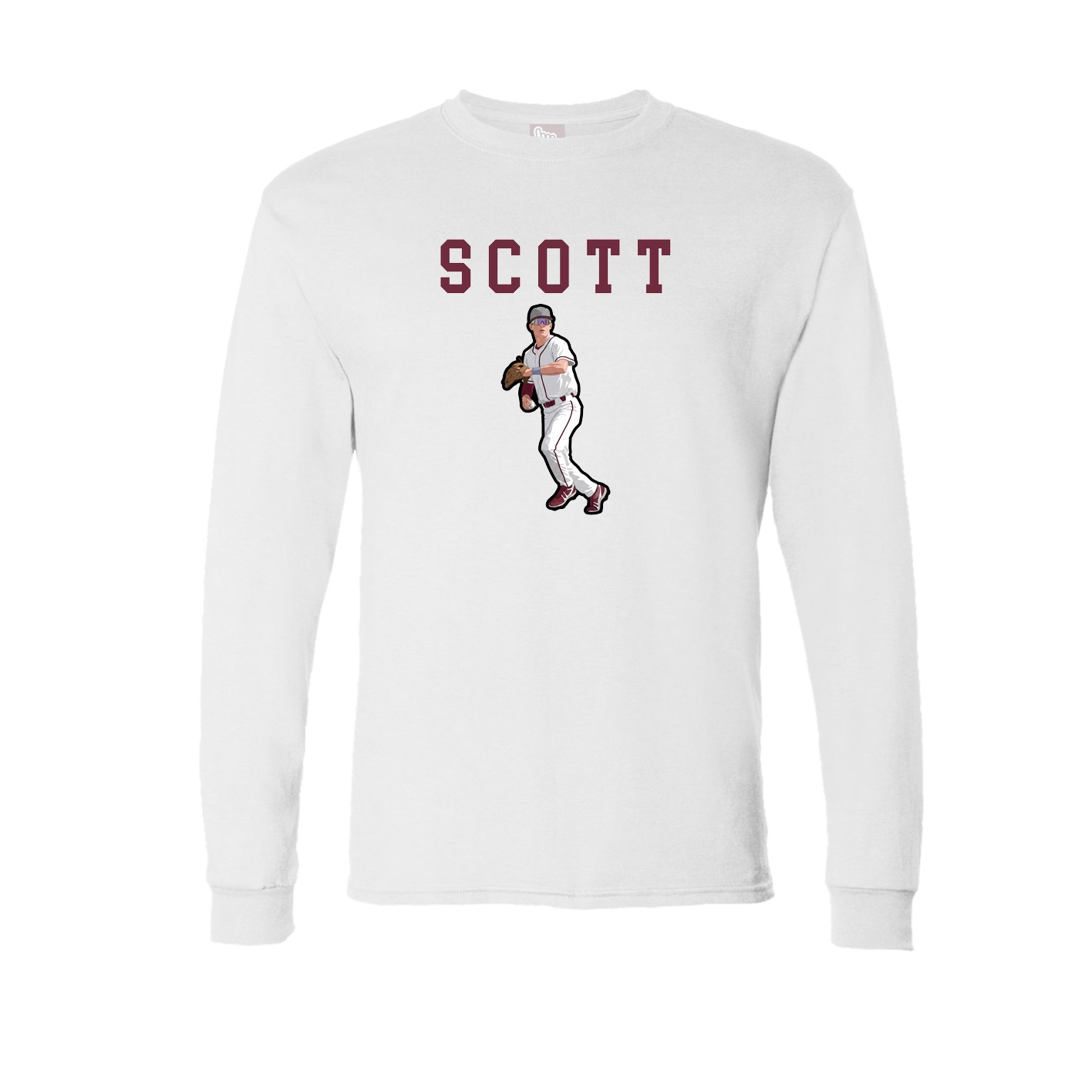 Long Sleeve Tee — Shirsey in White