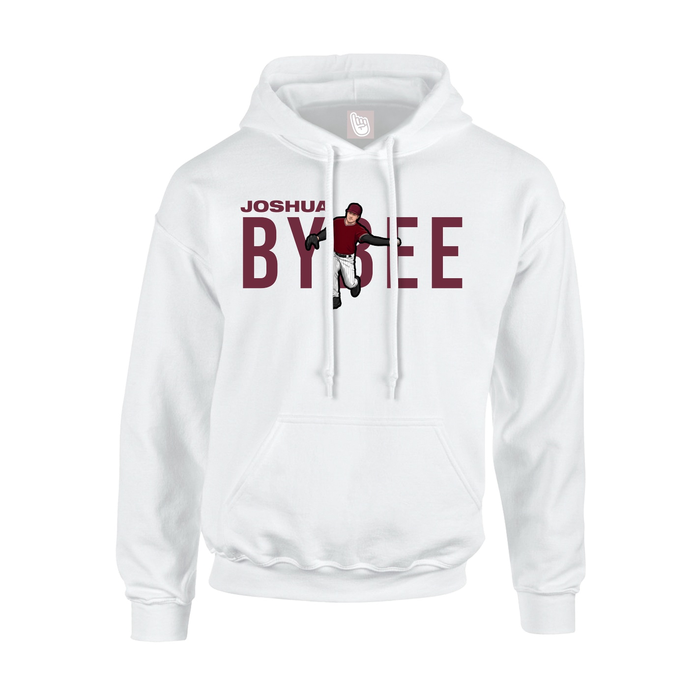Hoodie — Player Name in White