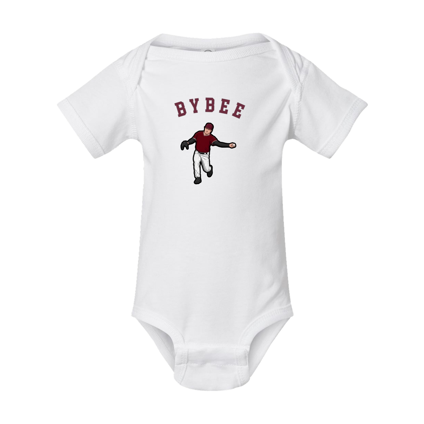 Baby Onesie — Shirsey Arch in White