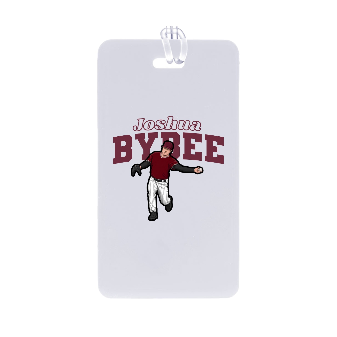 Bag Tag — Name Arch in Classic